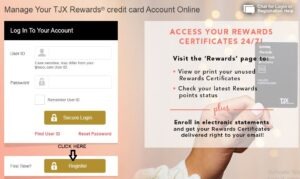 TJ MAXX Credit Card Login Sign Up Payment Process And Customer   TJMaxx Credit Card Sign Up Step 1 300x179 