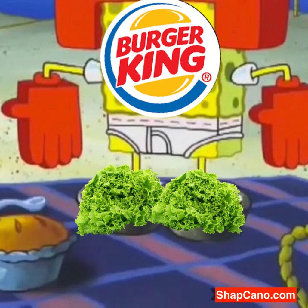 Number 15 Burger King Foot Lettuce; Get Fresh Offers