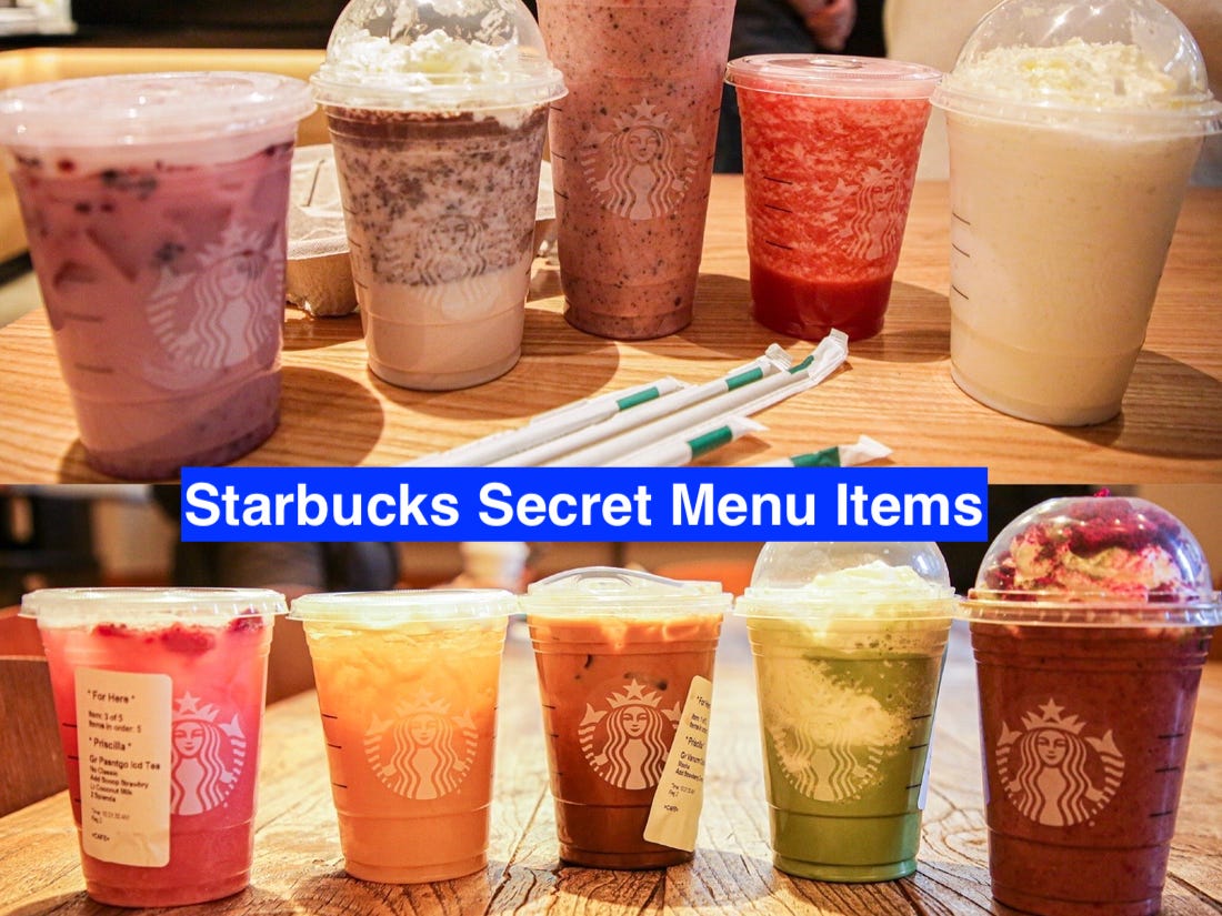 List Of Starbucks Secret Menu Items You Must Order